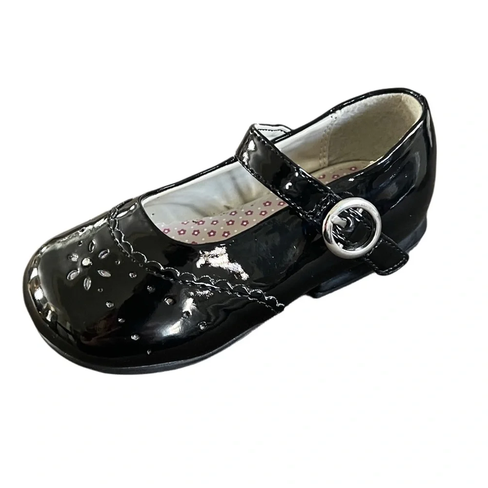 Stride Rite Camilla Black Patent Mary Jane Sz 6